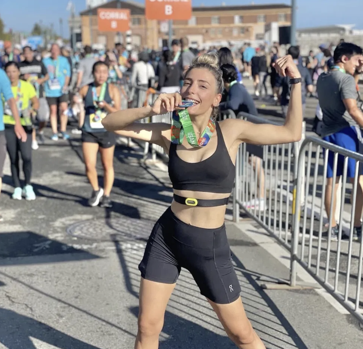 Ran my first marathon.